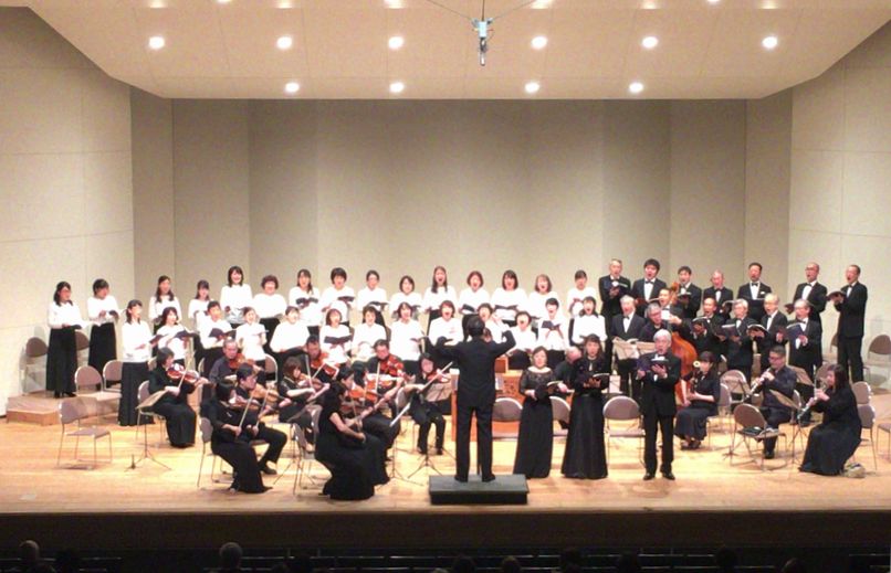 バッハアンサンブル富山第17回演奏会ステージ写真 バッハアンサンブル富山第17回演奏会ステージ写真